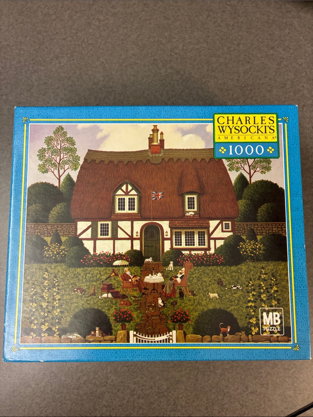 Bach's Magnificat in D Minor Charles Wysocki's MB 1000 piece puzzle (NEW)